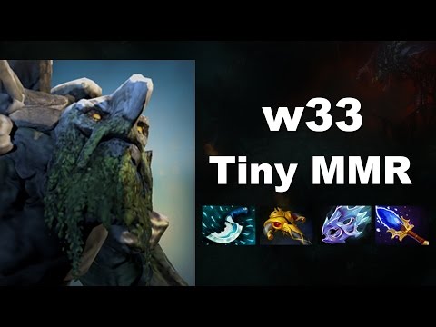 w33 Tiny 7500+ MMR EU West Dota 2