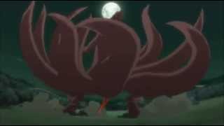 Obito Uchiha extracts the Nine Tails from Kushina