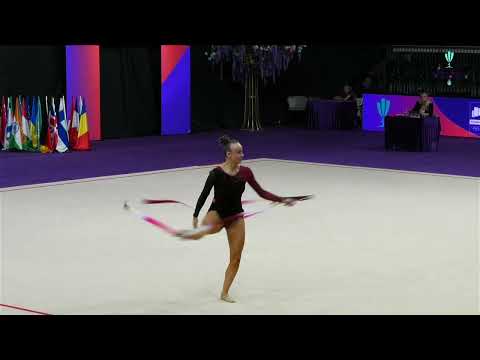 NOR JUUL MOELLER Josephine Ribbon Seniors FIG RG WCCup Cluj Napoca 2025 #RhythmicGymnastics