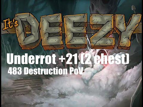 +21 Underrot 2 CHEST Destruction Warlock PoV Mythic+ Tyrannical/Bursting/Skittish/Awakened