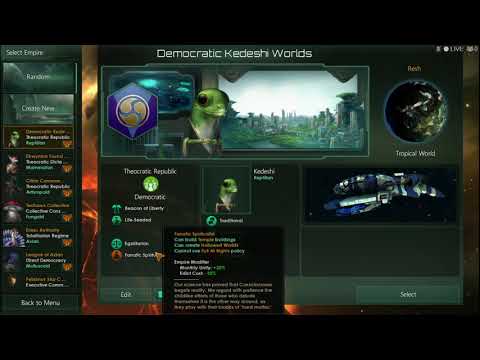LIVESTREAM of STELLARIS: DISTANT STARS. Part 1