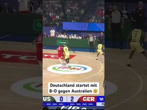 Deutschland startet unglaublich gegen Australien 🤯🔥