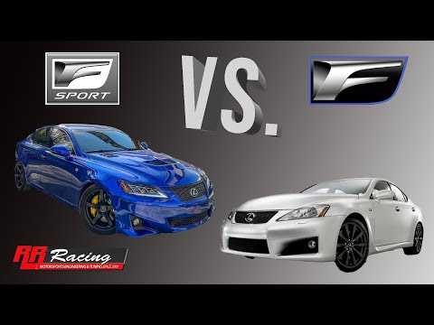 Supercharged Lexus IS 350 F Sport VS Lexus ISF | Roll Race