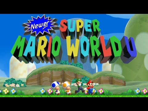 Newer Super Mario World U - Complete Walkthrough