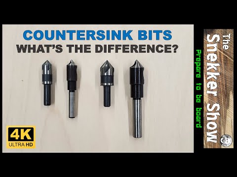 I've been using the wrong type of countersink bit