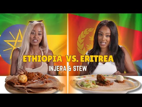 Ethiopian vs Eritrean: We Try Each Other's Injera & Stew | Taste Wars