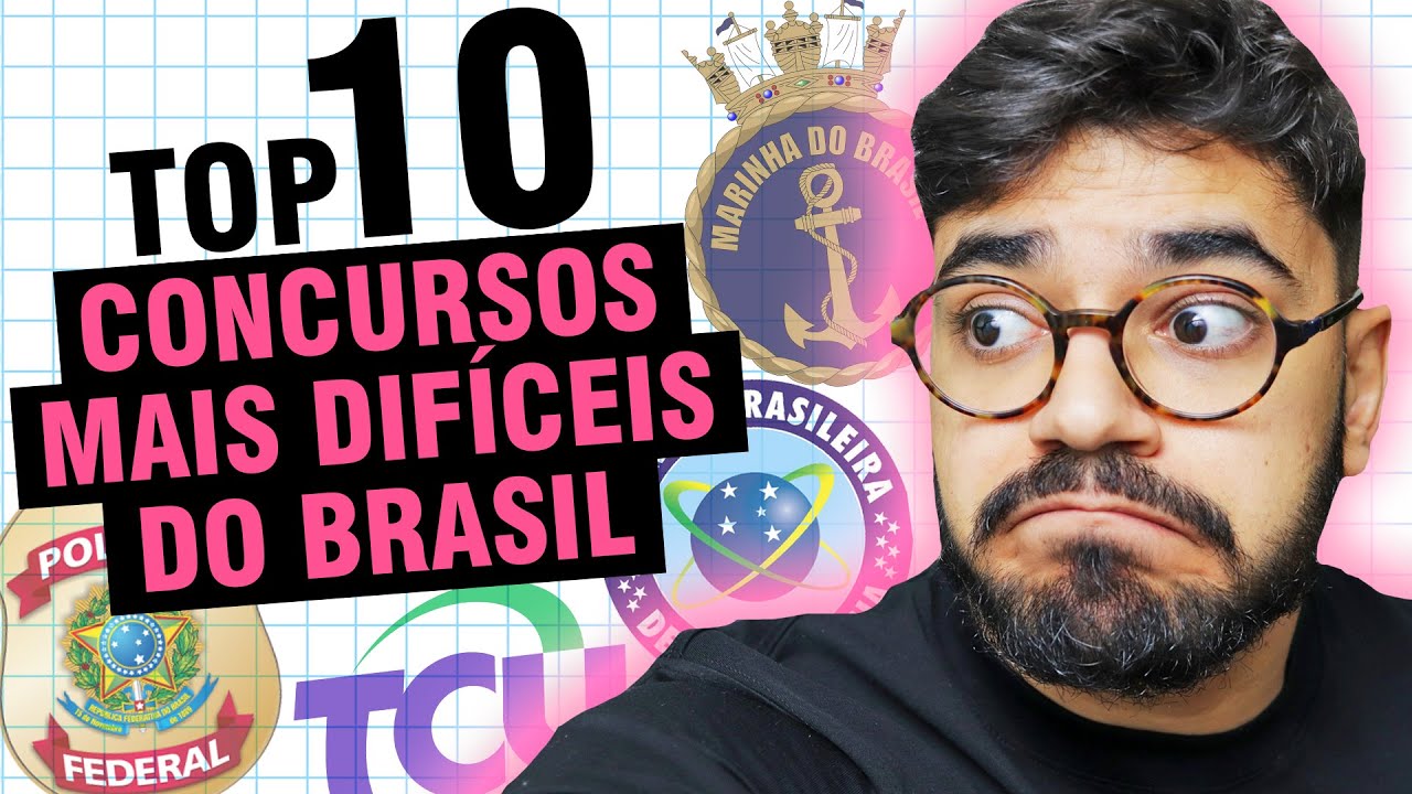 Os 10 Concursos Públicos MAIS DIFÍCEIS Do Brasil