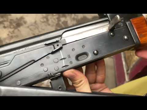 Chinese ak 47, model 56 with under folding and wooden guards