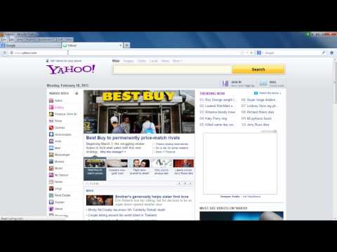 How to set Firefox Homepage