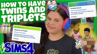 🤰 HOW TO HAVE TWINS / TRIPLETS IN THE SIMS 4 👶 | Improved Chances Twins / Triplets Sims 4 | Chani_ZA