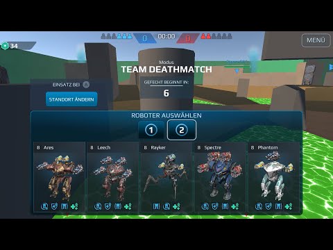 War Robots Testserver 5.5 Factory Map & Cryo weapons