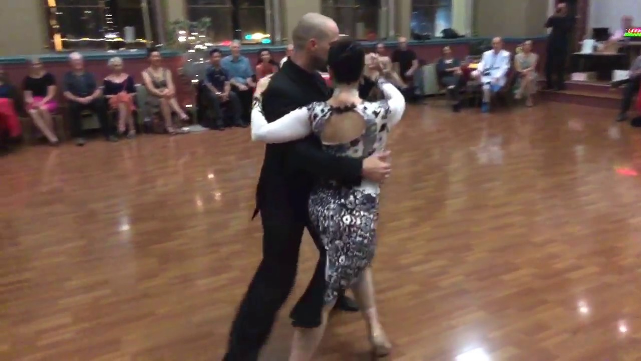 Guillermina Quiroga and Mariono Logiudice performance at Milonga Epoca 1/3