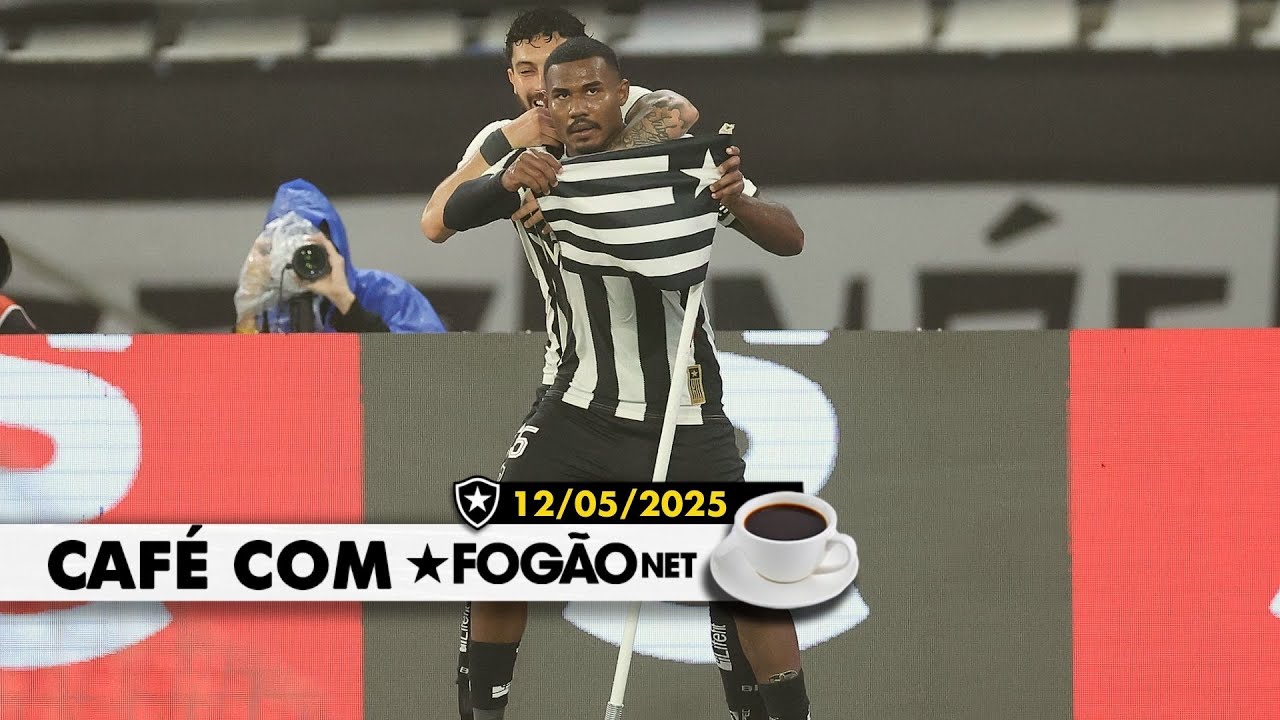 LIVE CAFÉ COM FOGÃONET | Botafogo goleia e sobe na tabela; Savarino, Matheus Martins e Barboza seguem fora