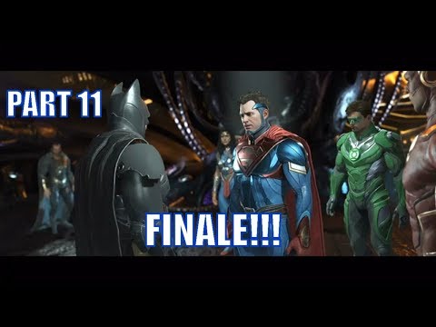 INJUSTICE 2 Legendary Edition Story Mode Gameplay Walkthrough-Part 11 Finale Absolute Justice!!!