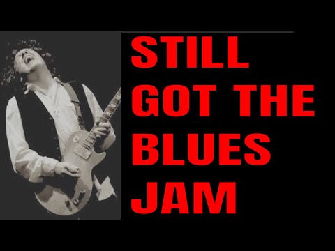 Gary Moore Style Still Got the Blues Jam | Guitar Backing Track In A Minor