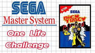 Master System One Life Challenge Dick Tracy