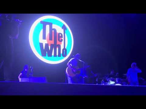 The Who performs Love Ain’t For Keeping and Bargain Live in Milan Italy 22/7/25 Front Row view.