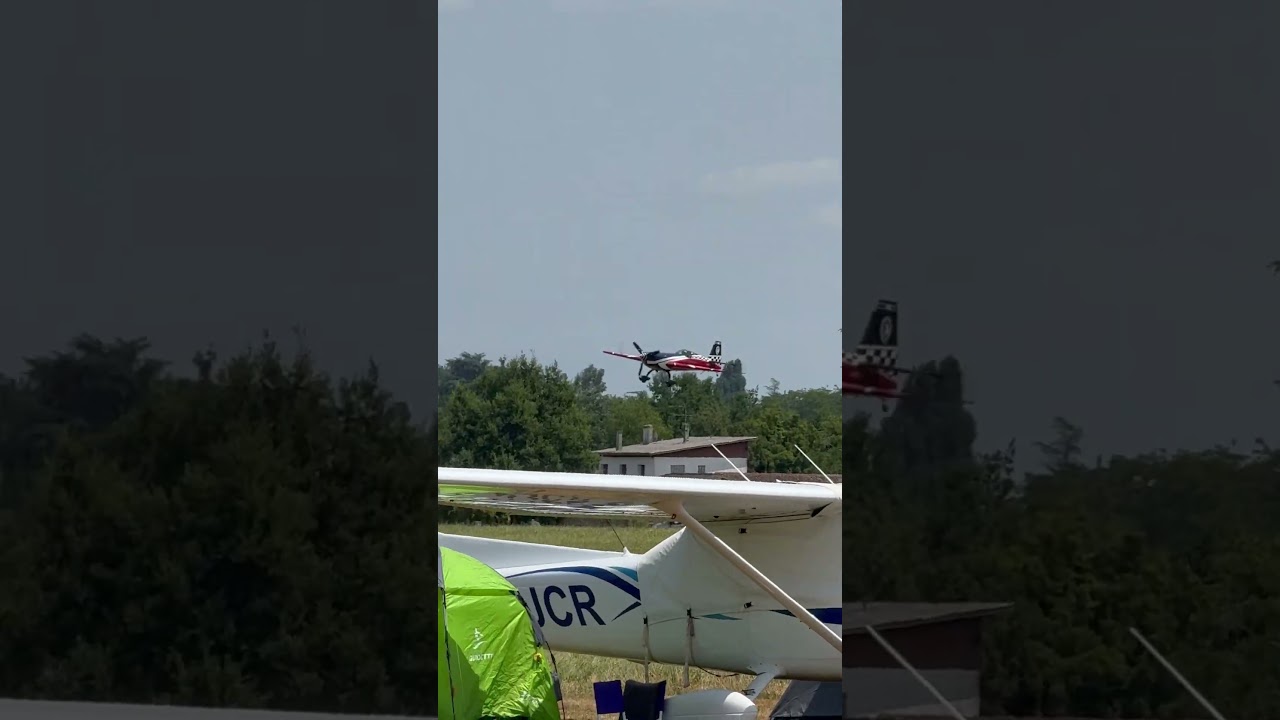 Extra EA-330SC F-TGCI Landing | Smooth Touchdown from the Cockpit #landing