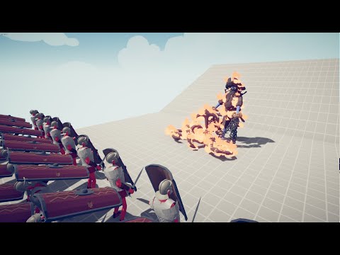 🔥 ROMAN TESTUDO vs EVERY STRONG MODDED UNIT Totally Accurate Battle Simulator TABS 🔥