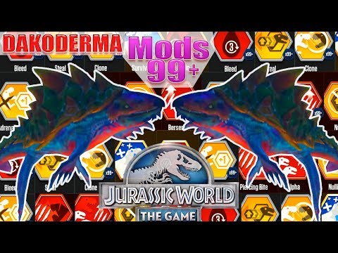 Dakoderma war of super soldiers (part18) || Jurassic world the game