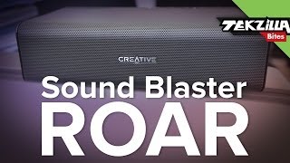 Video thumbnail for $150 Creative Sound Blaster Roar Review by Tekzilla