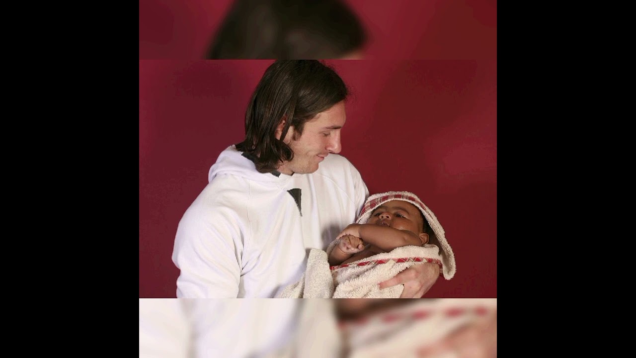 Lionel Messi and baby Lamine Yamal photo history