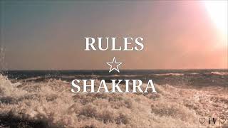 Shakira - Rules (Subtítulos &amp; Lyrics)