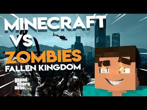 TonyTCTN - Minecraft saves GTA 5 | Funny Moments with Mods (Zombies Apocalypse) | Minecraft Roleplay Part #1