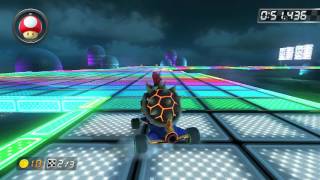 SNES Rainbow Road - 1:24.142 - Rai-Oh (Mario Kart 8 World Record)
