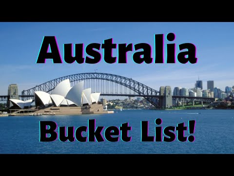 My Ultimate Australia Bucket List! | 20 Things you must do in Australia
