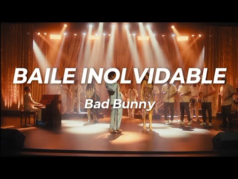 "no, no te puedo olvidar no, no te puedo borrar" Bad Bunny - BAILE INoLVIDABLE (Letra//Lyrics)