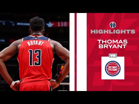 Thomas Bryant scores 16 vs Pistons