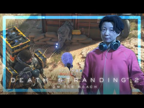 【デスストランディング2】不思議な生き物達との出会い！【ON THE BEACH】＃6