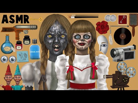 [ASMR|스톱모션] How to repair a cursed doll👿👧🎥 | ANNABELLE | exorcism | occult asmr