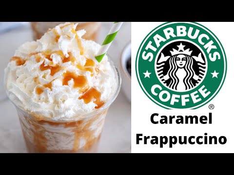 How to make Starbucks Caramel Frappuccino | Caramel Frappe | Caramel Frappuccino