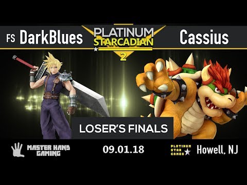 Platinum Starcadian 2 - FS DarkBlues (Cloud) vs Cassius (Bowser) - Loser's Finals