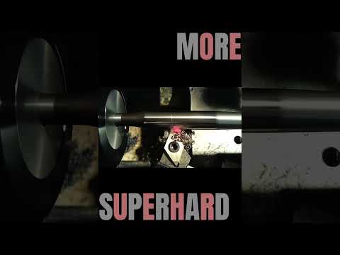 CBN inserts for high-speed machining of bearing steel (HRC67)