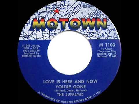 1967 HITS ARCHIVE: Love Is Here And Now You’re Gone - Supremes  (a #1 record--mono)