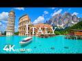 FLYING OVER ITALY 4K UHD Soothing Music Along With Beautiful Nature Video 4K Video ULTRA HD 5