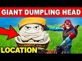 "Dance On Top Of A GIANT DUMPLING HEAD" - LOCATION WEEK 4 CHALLENGES FORTNITE SEASON 9