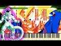 Goku Turns Super Saiyan For The First Time !! - Dragon Ball Z OST (Piano Tutorial) [Synthesia]