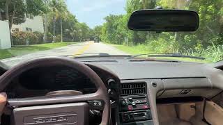 1984 Porsche 928 S Ride Along 2