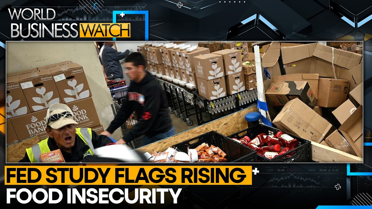 US Federal Reserve Flags Growing Food Crisis Concerns In America | WION World Business Watch