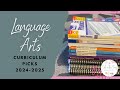 Homeschool Language Arts Curriculum Picks for 2024-2025 School Year | Middle School Language Arts