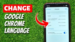 How to Change Google Chrome Language on iPhone