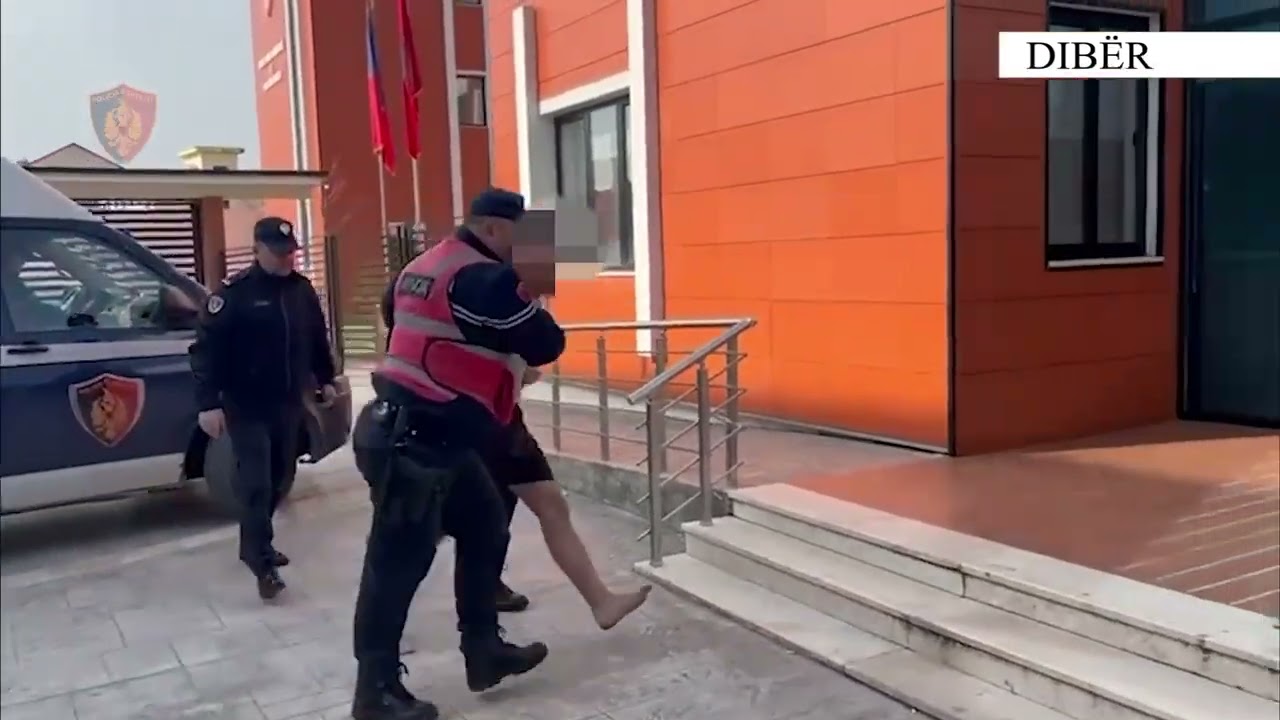 Video/ Kapet në Dibër i shumëkërkuari për organizatë kriminale dhe trafik droge, efektivi i Shqiponjave rrëzohet nga muri rrethues gjatë aksionit