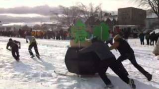 Oreillys Wins Mackinaw City Outhouse Race 2011