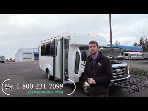 2015 Ford Goshen 14 Passenger Shuttle Bus - S30516