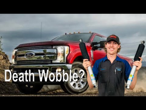 How to fix DEATH WOBBLE on Ford F-250 & F-350 | Dual Steering Stabilizer