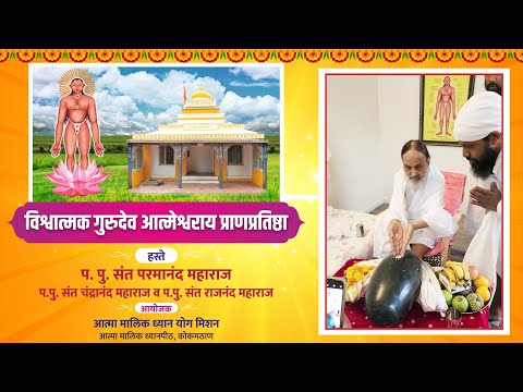 II विश्वात्मक गुरुदेव आत्मेश्वराय प्राणप्रतिष्ठा II Atma Malik Dhyanpeeth